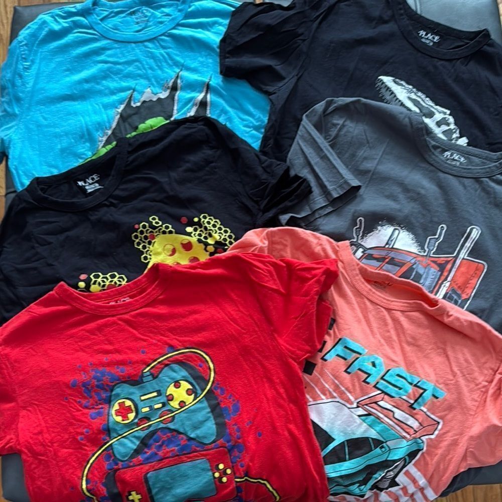 Children’s Place Kids Graphic T-Shirts - Pack of 6 by Place